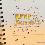 kpop journals and trackers, kpop journaling, kpop journal ideas, kpop journal spreads