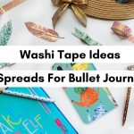 bullet journal washi tape ideas spreads