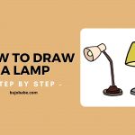 how to draw a lamp step by step