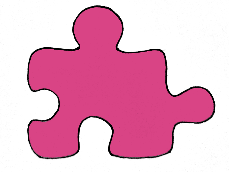 How To Draw A Puzzle Piece Step 6