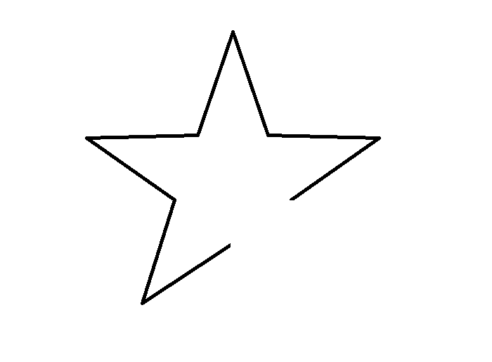 How To Draw A Star Step 3