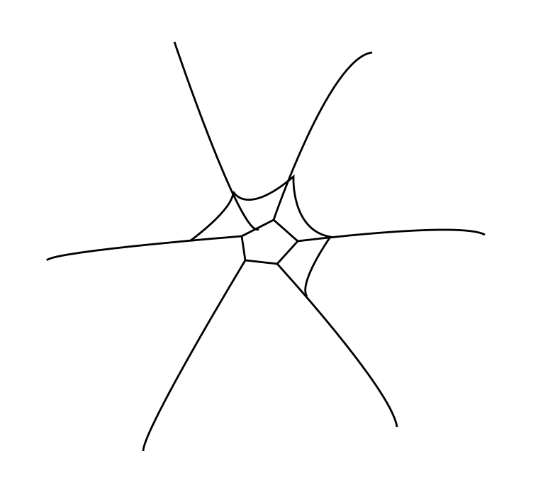 How To Draw A Spider Web Step 2